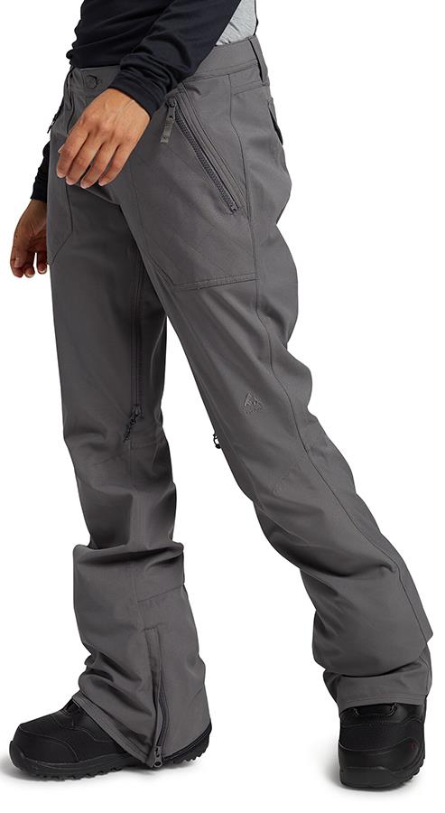 Burton Vida Women's Ski/Snowboard Pants, XS, Castlerock